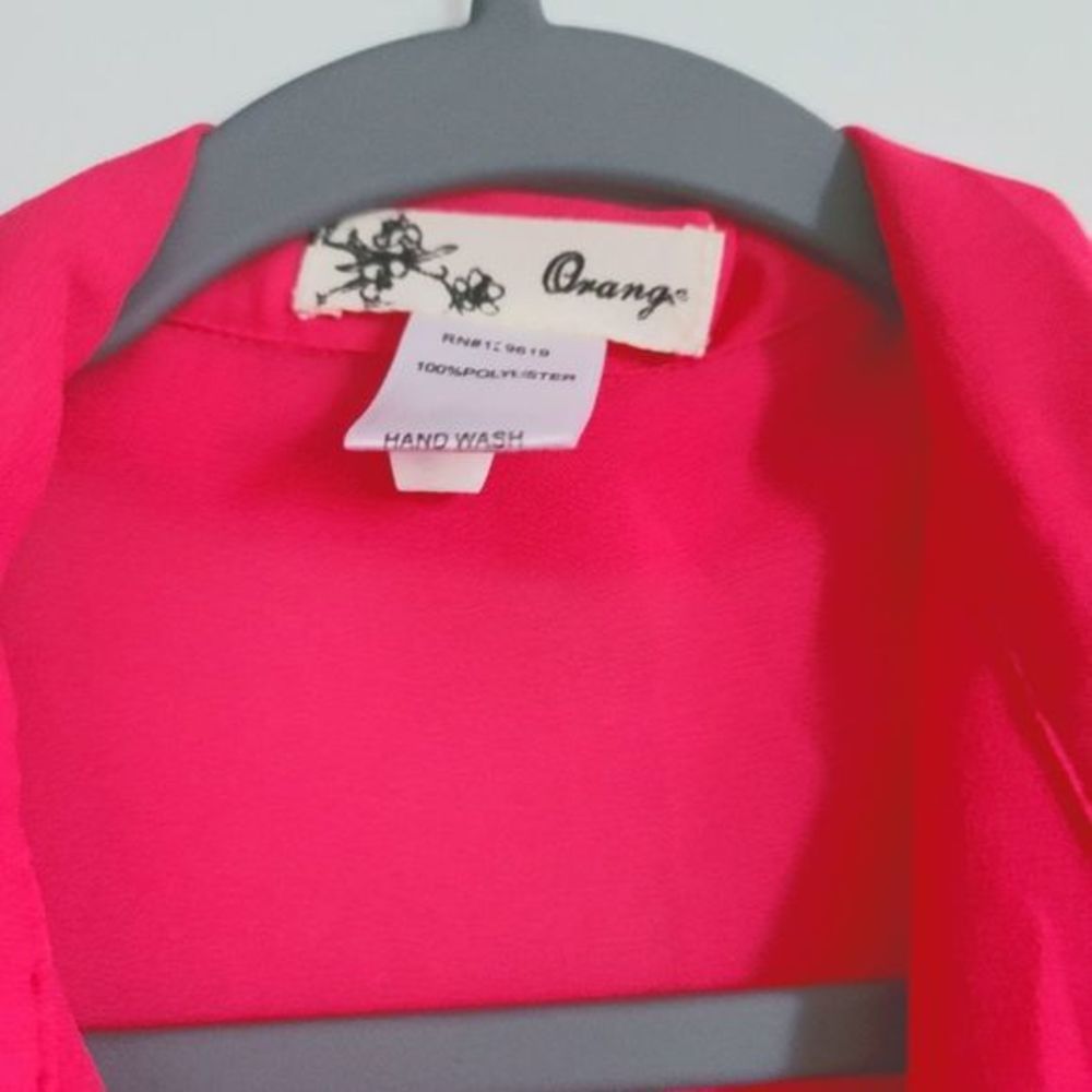 Pink Drape Blouse - Picture 8 of 12